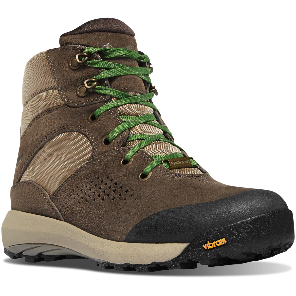 Danner Womens Inquire Mid Hiking Boots Dark Brown - JCO793254